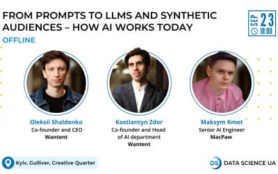 Data Science UA Meetup speakers