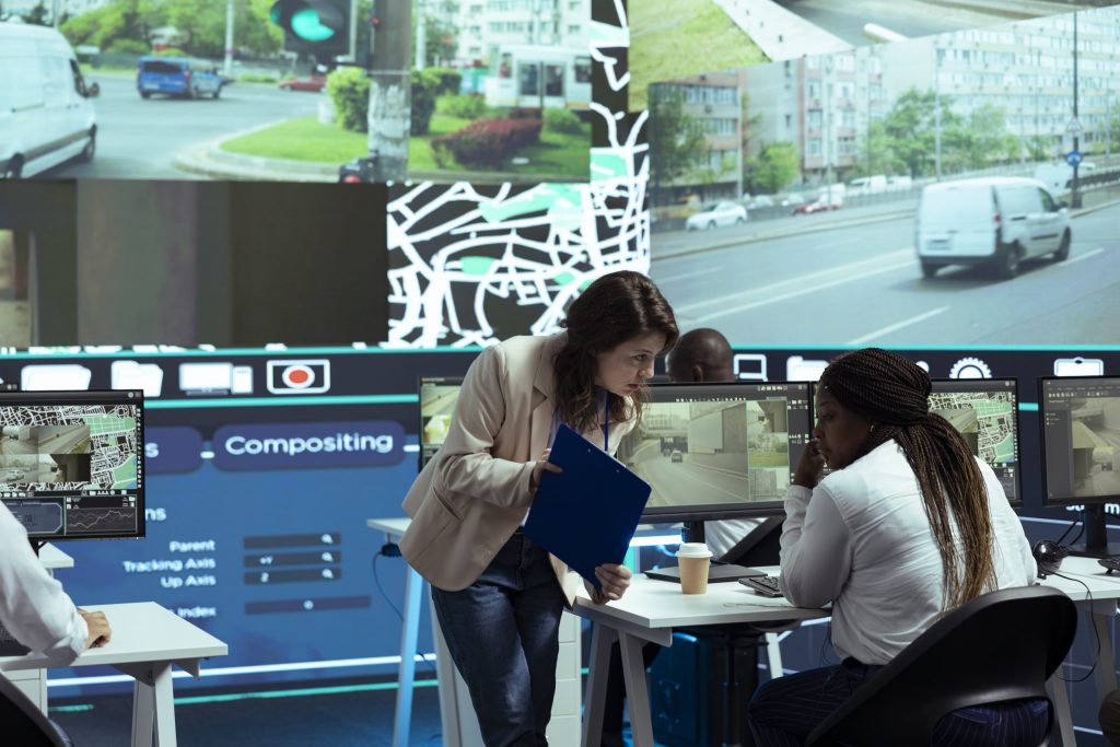 A Computer Vision company, while working