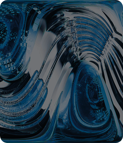 Emotional waves as an abstract representation of AI sentiment analysis.